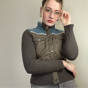 Snap Down Puffer Jacket